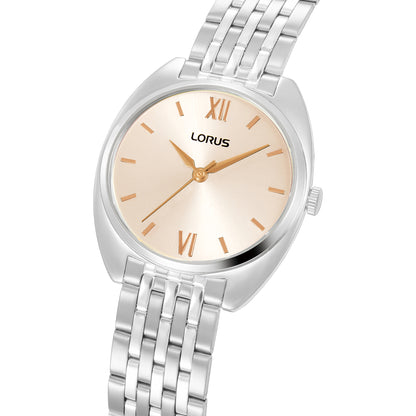 Lorus - Women Silver Stainless Steel Strap Watch - RH839CX9