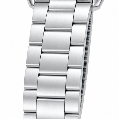 Lorus Mens Silver Stainless Steel Watch-RH905SX9