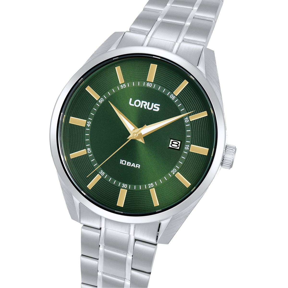 Lorus - Men Silver Stainless Steel Strap Watch - RH911SX9