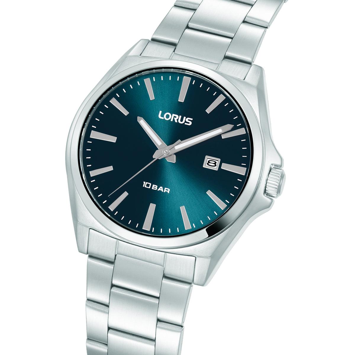 Lorus - Men Silver Stainless Steel Strap Watch - RH947SX9