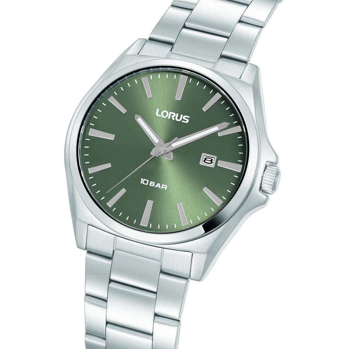 Lorus - Men Silver Stainless Steel Strap Watch - RH949SX9