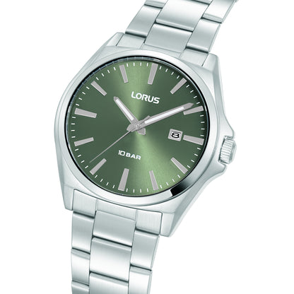 Lorus - Men Silver Stainless Steel Strap Watch - RH949SX9