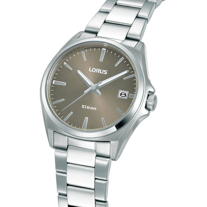 Lorus Womens Silver Stainless Steel Watch-RH961SX9