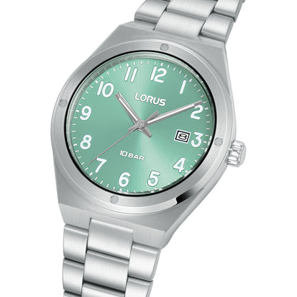 Lorus - Men Silver Stainless Steel Strap Watch - RH967SX9