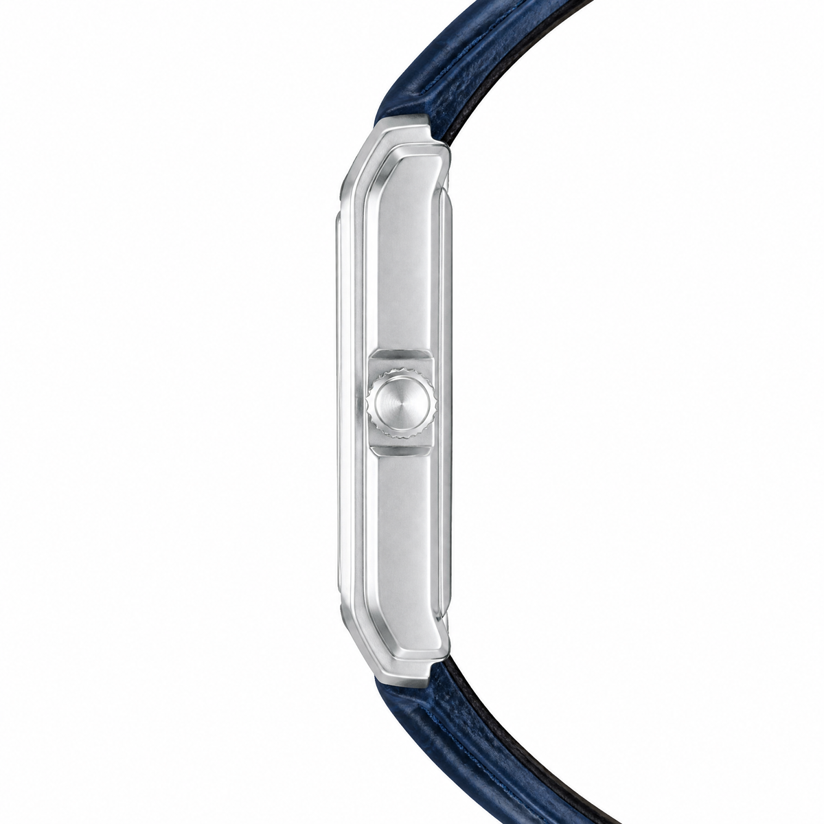 Lorus Womens Blue Leather Watch-RRX75JX9