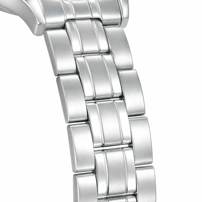 Lorus Womens Silver Stainless Steel Watch-RRX83JX9