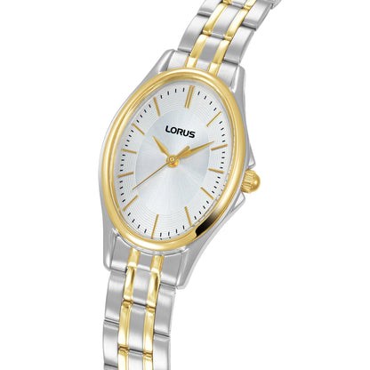 Lorus Womens Silver Stainless Steel Watch-RRX86JX9