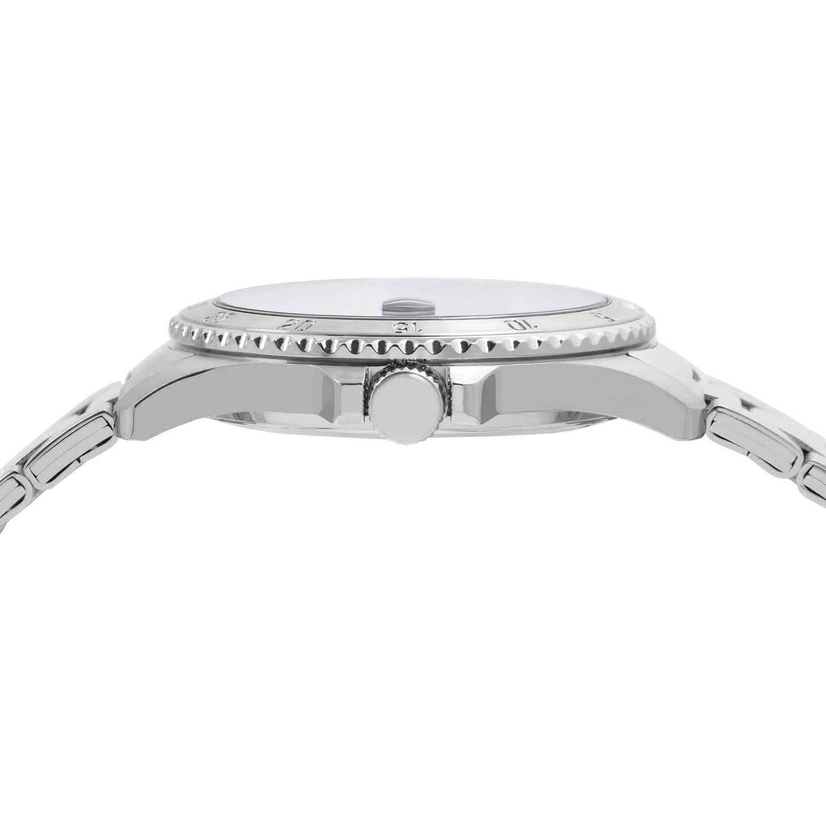 Lorus Mens Sport Silver Stainless Steel Watch-RS965DX9