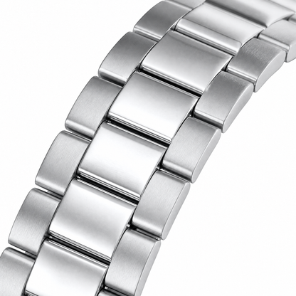 Lorus Mens Sports Chronograph Silver Stainless Steel Watch-RT313LX9