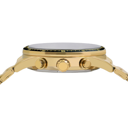 Lorus - Men Gold Stainless Steel Strap Watch - RT350LX9