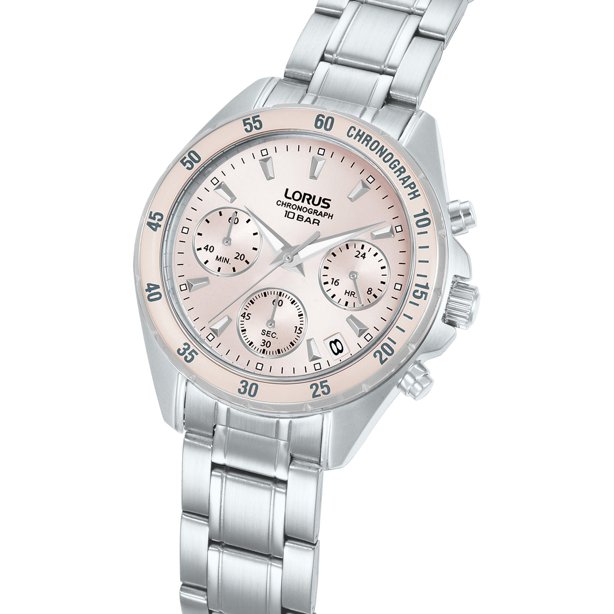 Lorus - Women Silver Stainless Steel Strap Watch - RT355LX9