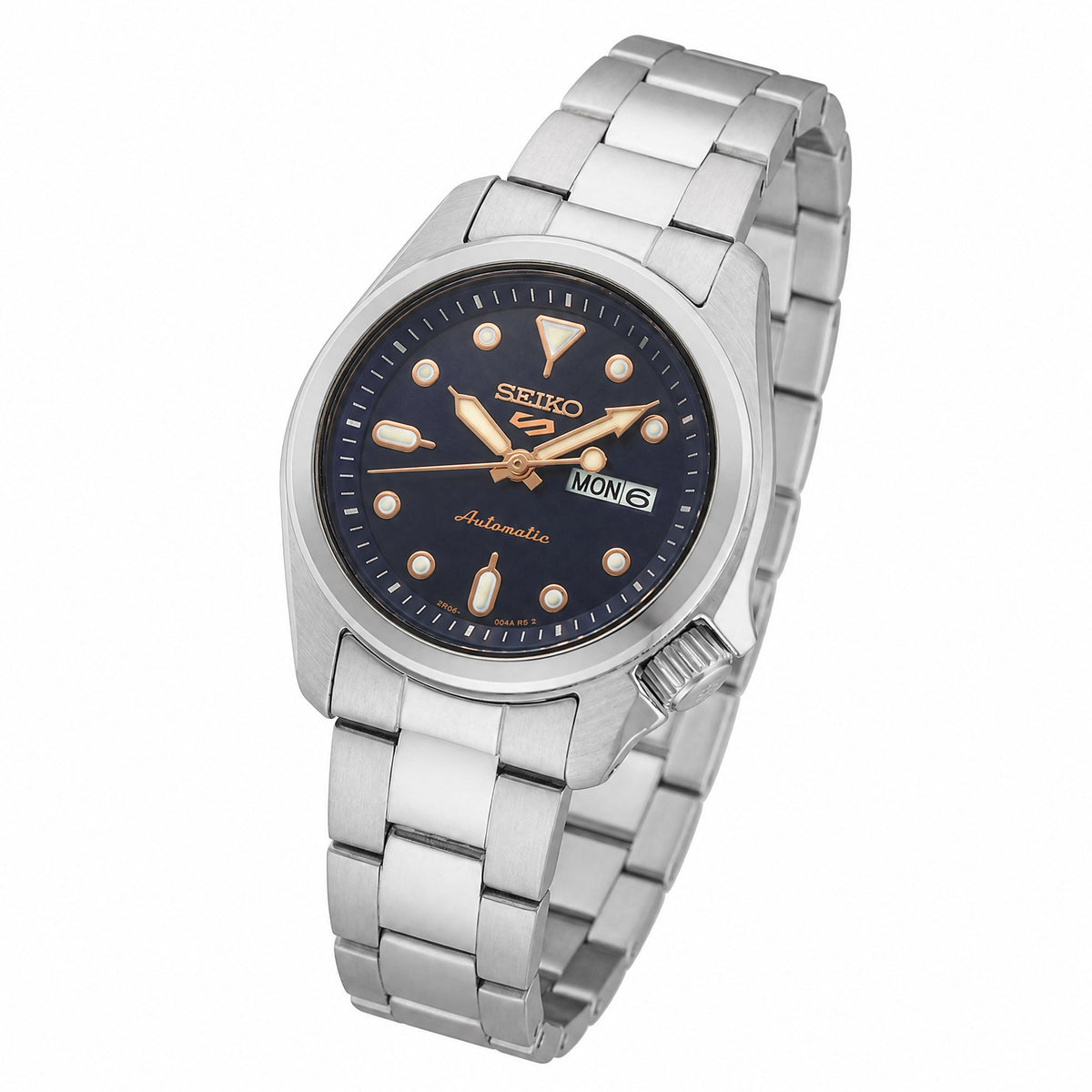 Seiko - Women Silver Stainless Steel Strap Watch - SRE003K1 - AI-generated angle view