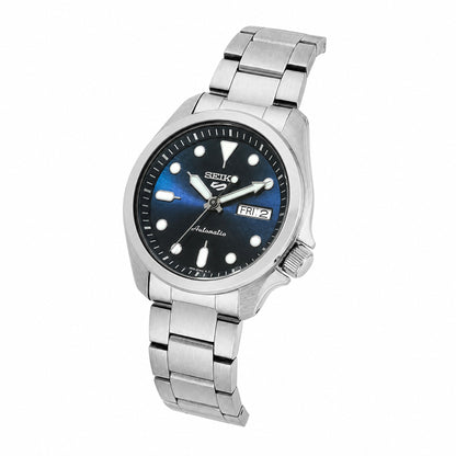 Seiko - Men Silver Stainless Steel Strap Watch - SRPE53K1