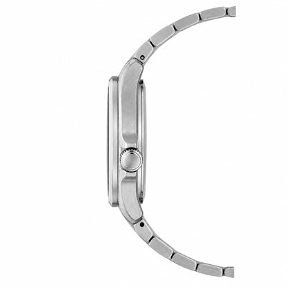 Seiko - Men Silver Stainless Steel Strap Watch - SRPE53K1
