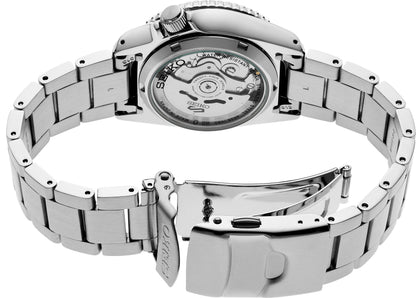 Seiko Mens Seiko 5 Sport Silver Stainless steel Watch-SRPK33K1