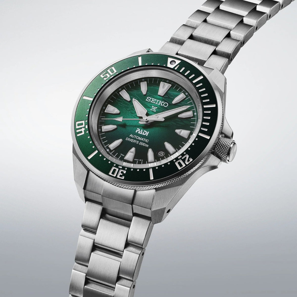 Seiko - Men Silver Stainless Steel Strap Watch - SRPL53K1
