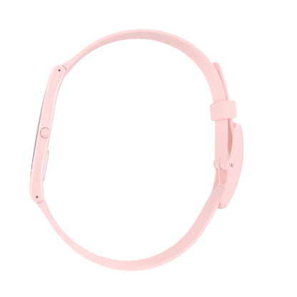 Swatch-Caricia Rosa Pink Unisex Rubber Watch-SS09P100