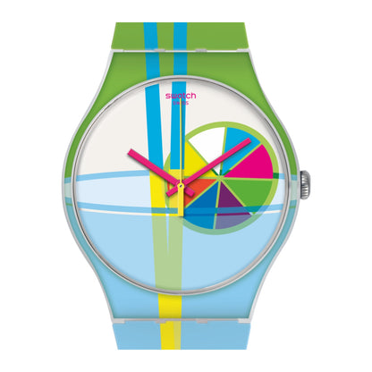 Swatch - Rubber Strap Watch - SUOW124