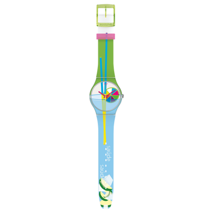 Swatch - Rubber Strap Watch - SUOW124