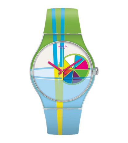 Swatch - Rubber Strap Watch - SUOW124