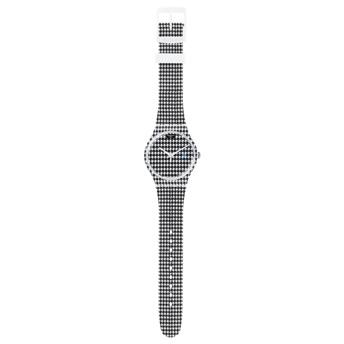 Swatch Rubber Black Unisex Watch-SUOW138