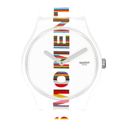 Swatch - Rubber Strap Watch - SUOZ330