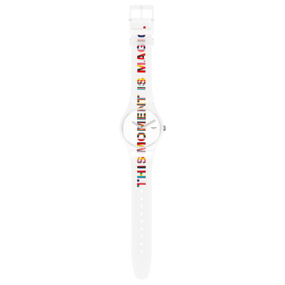 Swatch - Rubber Strap Watch - SUOZ330