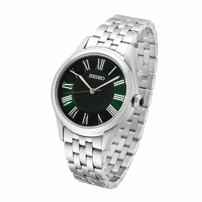 Seiko - Women Silver Stainless Steel Strap Watch - SUR611P1