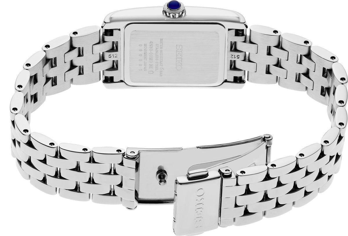 Seiko Womens Dress Silver Stainless steel Watch-SWR083P1