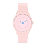 Swatch-Caricia Rosa Pink Unisex Rubber Watch-SS09P100