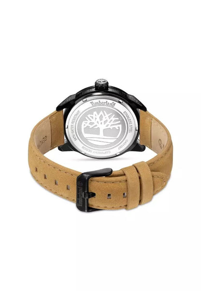 Timberland Henniker Small Mens Brown Leather Watch-TDWGA0109701