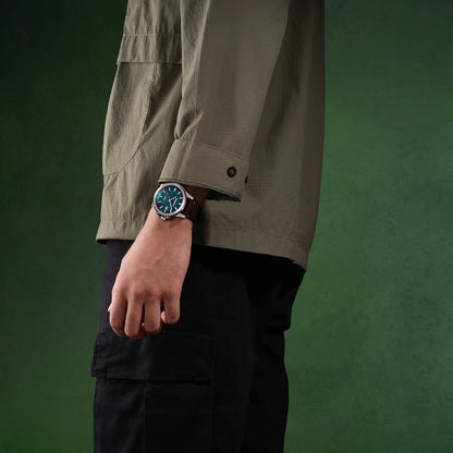 Timberland Mohegan Mens Leather Watch