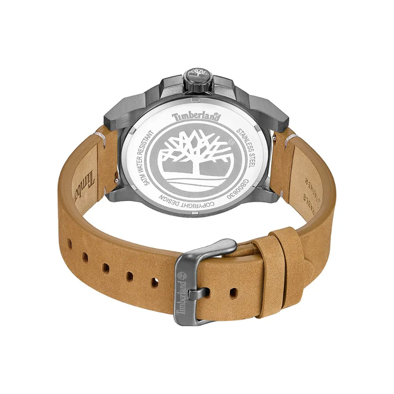 Timberland Mohegan Mens Leather Watch