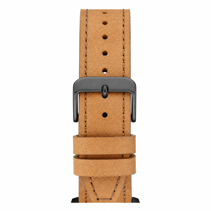 Timberland Flowell Mens Brown Leather Watch-TDWGD0031101