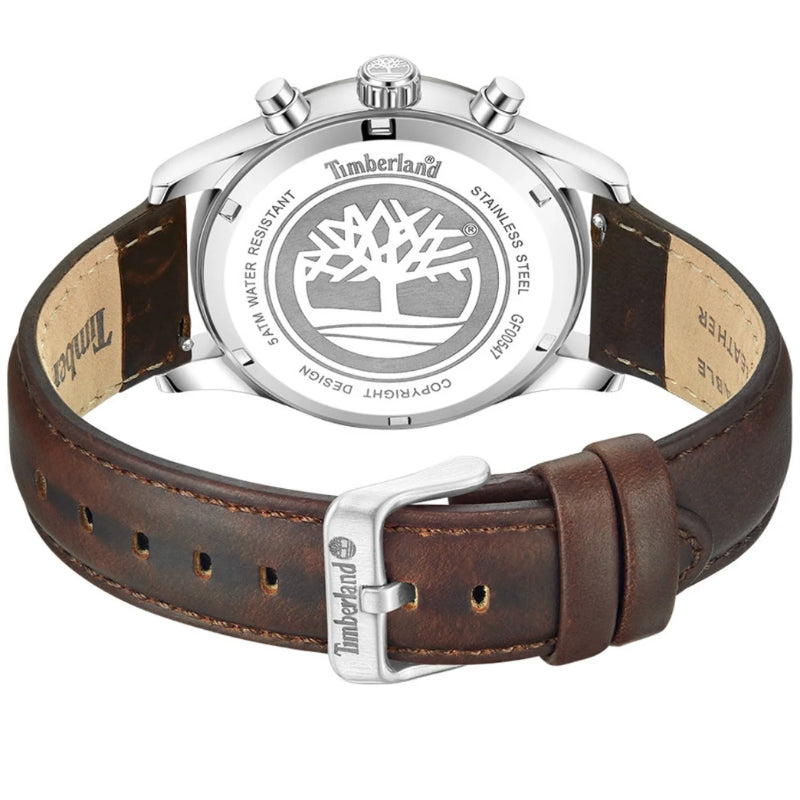 Timberland Ashmond Mens Leather Watch