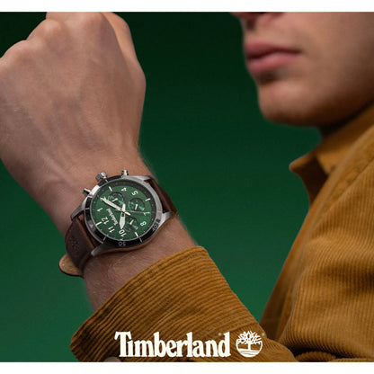 Timberland Ashmond Mens Leather Watch