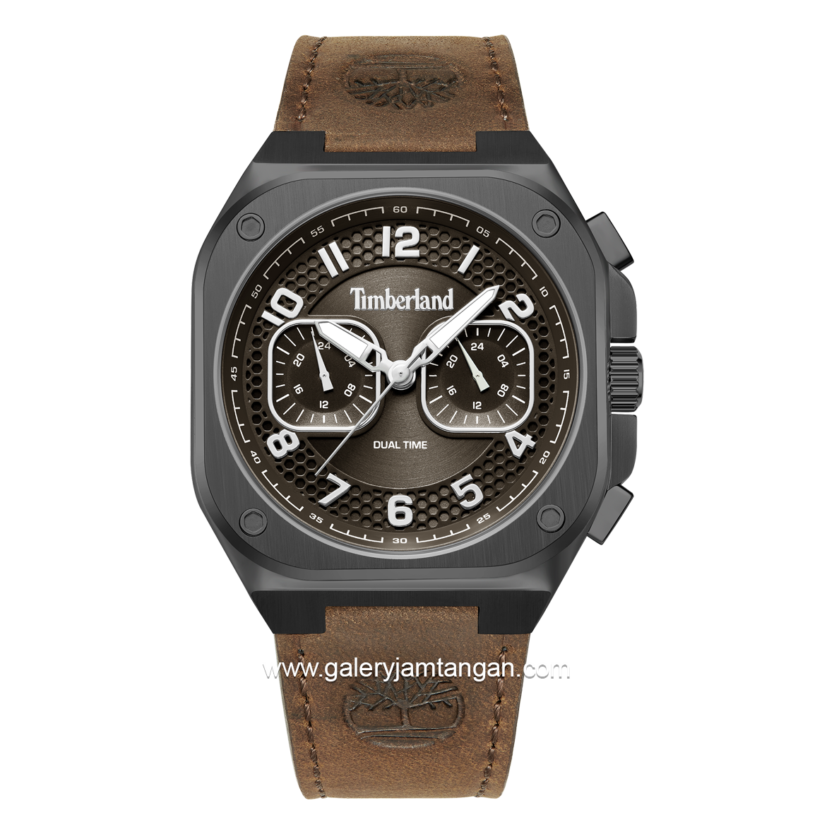 Timberland Mackinac Mens Leather Watch