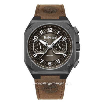 Timberland Mackinac Mens Leather Watch