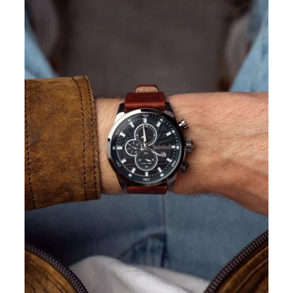 Timberland Henniker Ii Mens Leather Watch