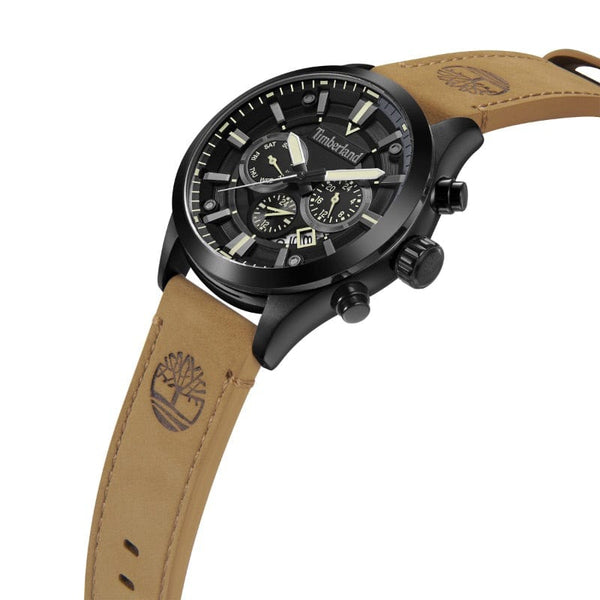 Timberland-Tedmark Mens Brown Leather Watch-TDWGF2132102