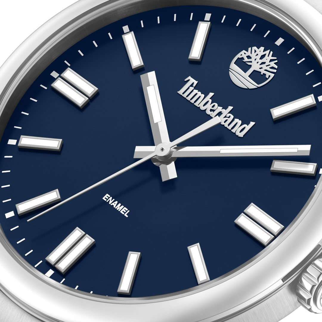 Timberland Midnight Mine Mens Silver Stainless steel Strap Watch-TDWGG0094801