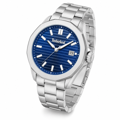 Timberland Bretton woods Mens Silver Stainless steel Watch-TDWGH0113001