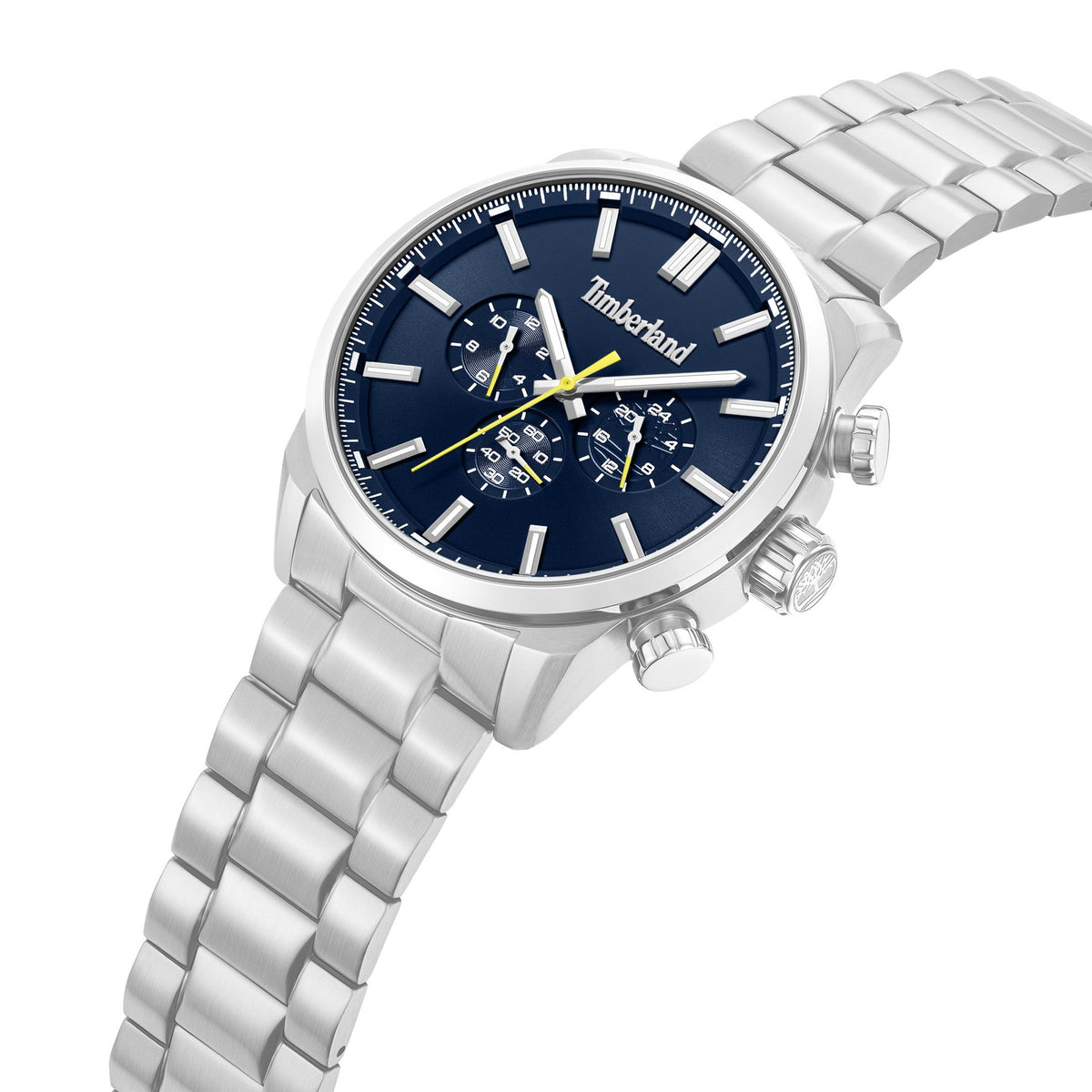 Timberland Henniker Ii Mens Silver Stainless steel Strap Watch-TDWGK0095301