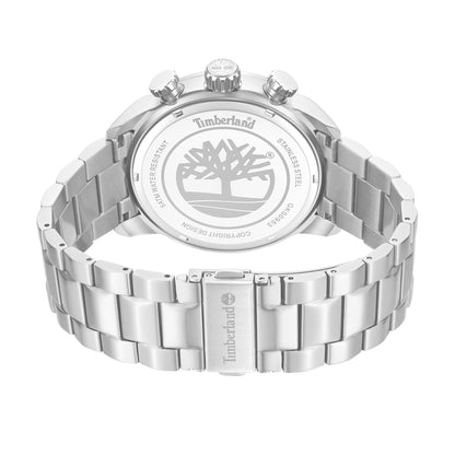 Timberland Henniker Ii Mens Silver Stainless steel Strap Watch-TDWGK0095301