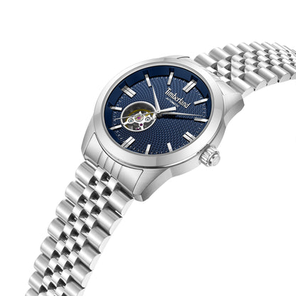Timberland Lodgepole Mens Silver Stainless steel Strap Watch-TDWGY0094001