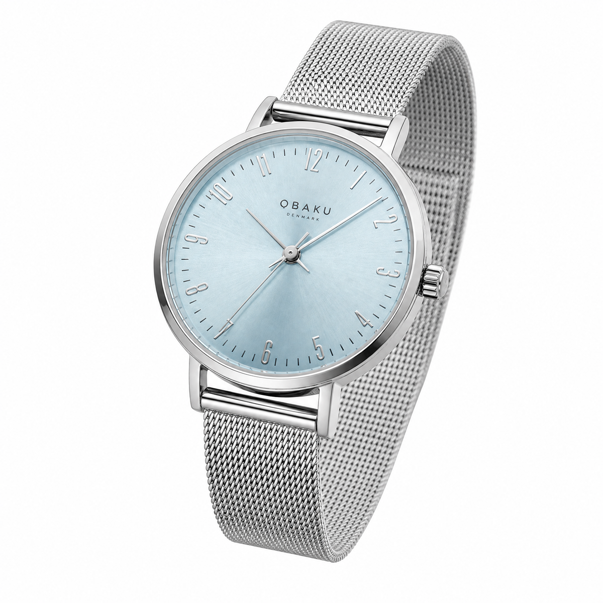 Obaku Womens Silver Stainless steel Watch-V248LXCMMC-H
