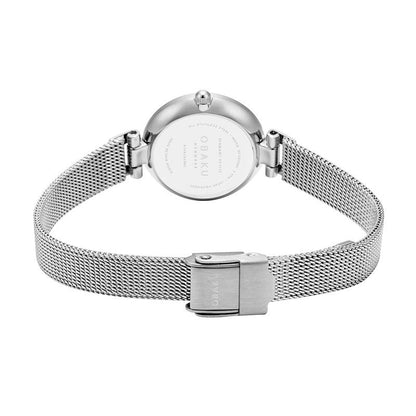 Obaku - Women Silver Stainless Steel Strap Watch - V256SXFIMC