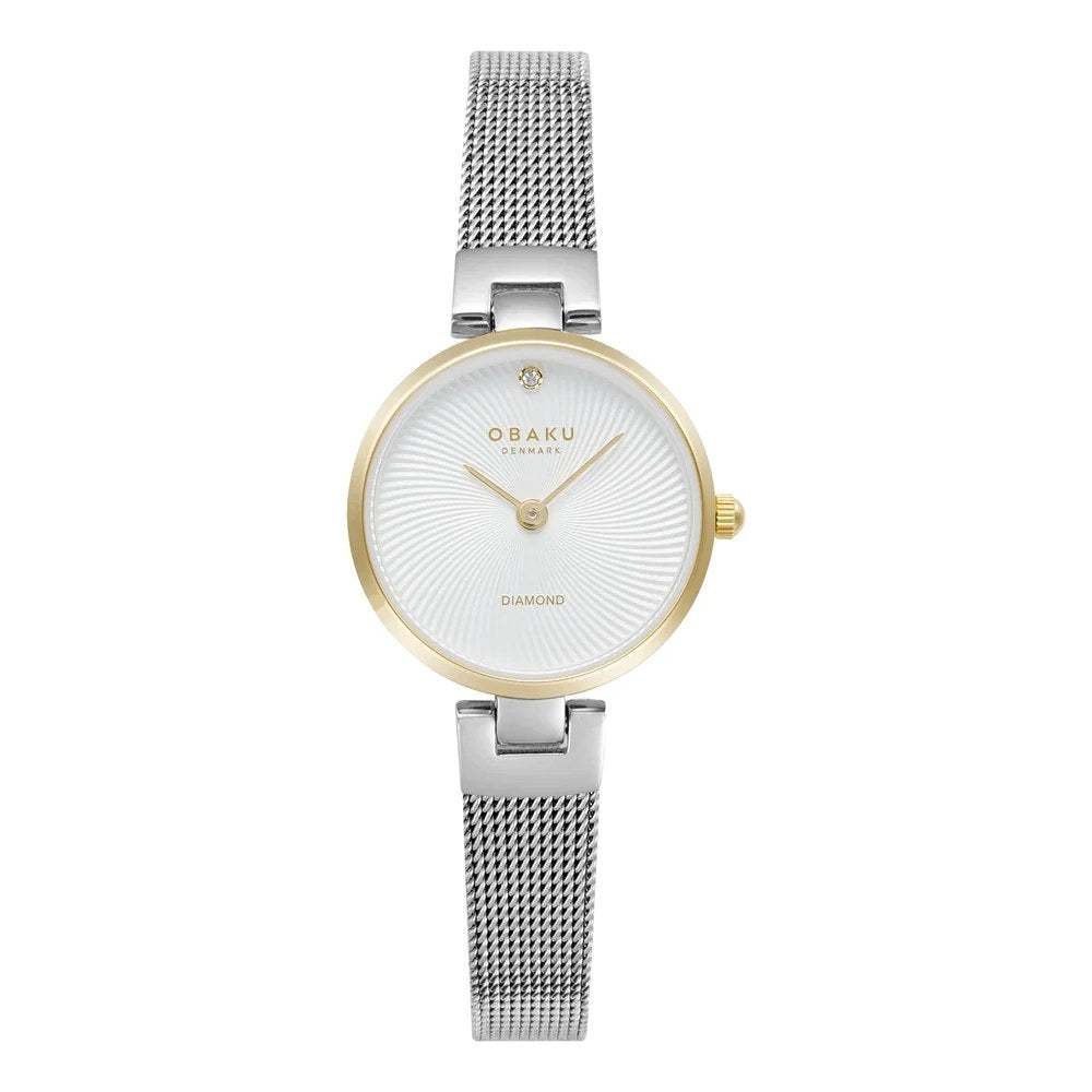 Obaku - Women Silver Stainless Steel Strap Watch - V256SXFIMC