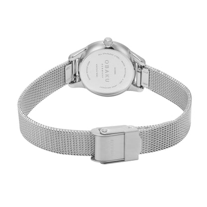 Obaku - Women Silver Stainless Steel Strap Watch - V297SXCWSC
