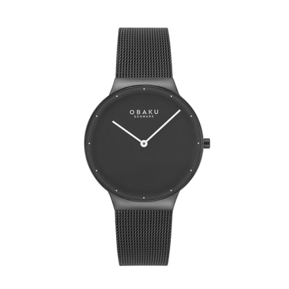 Obaku - Men Grey Stainless Steel Strap Watch - V307LXUUMU